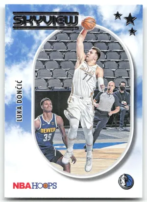 Luka Doncic 2021-22 Hoops Skyview Dallas Mavericks