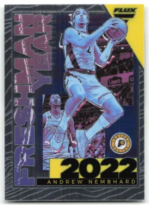 Andrew Nembhard 2022-23 Panini Flux Freshman Year Indiana Pacers