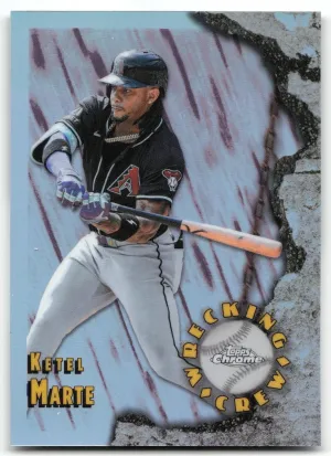 Ketel Marte 2026 Topps Chrome Wrecking Crew Diamondbacks