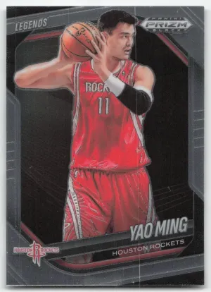 Yao Ming 2024-25 Panini Prizm Black Houston Rockets