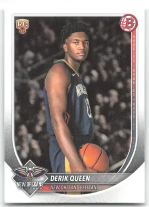 Derik Queen RC 2025-26 Bowman Pelicans