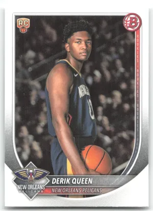 Derik Queen RC 2025-26 Bowman Pelicans