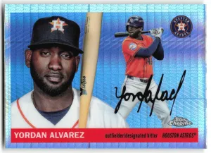 Yordan Alvarez 2025 Topps Chrome Platinum Prism Refractors Astros