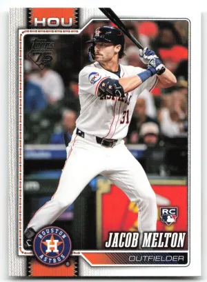 Jacob Melton Rookie 2026 Topps Houston Astros