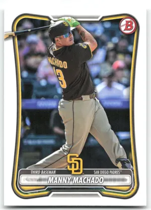 Manny Machado 2026 Bowman San Diego Padres