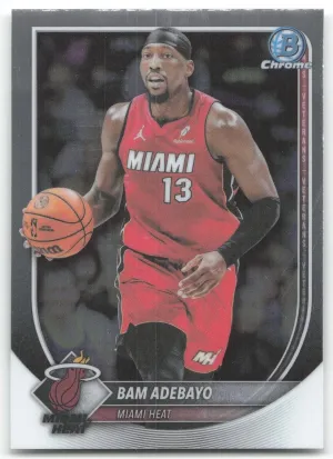 Bam Adebayo 2025-26 Bowman Chrome Miami Heat