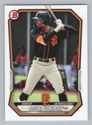 Josuar Gonzalez 2026 Bowman Prospects San Francisco Giants
