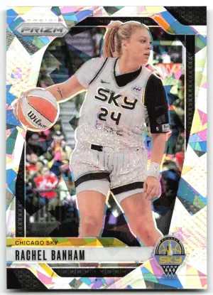 Rachel Banham 2024 Panini Prizm WNBA Ice Prizms Chicago Sky