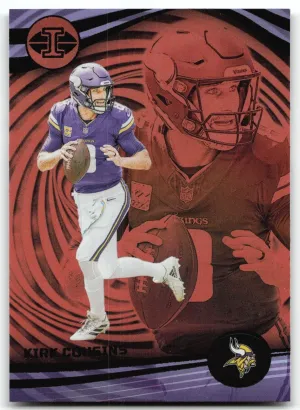Kirk Cousins 2023 Panini Illusions Orange Trophy Collection Minnesota Vikings