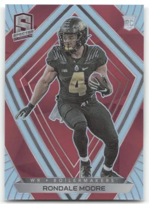 Rondale Moore 2021 Panini Chronicles Draft Picks #/149 Purdue Boilermakers