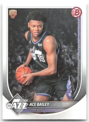 Ace Bailey RC 2025-26 Bowman Jazz