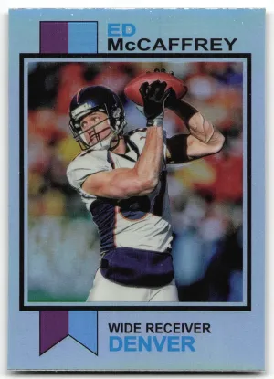 Ed McCaffrey 2023 Topps Composite 1973 Topps Football Refractor Denver Broncos
