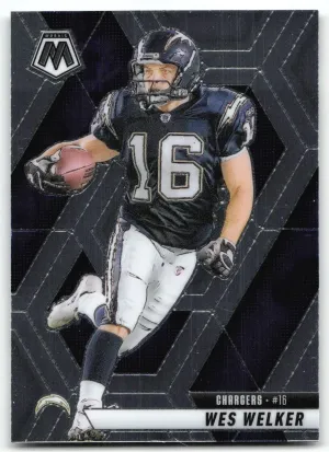 Wes Welker 2025 Panini Mosaic San Diego Chargers