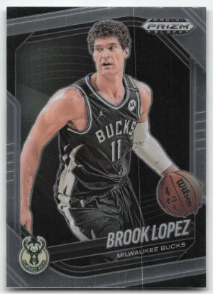 Brook Lopez 2024-25 Panini Prizm Black Milwaukee Bucks