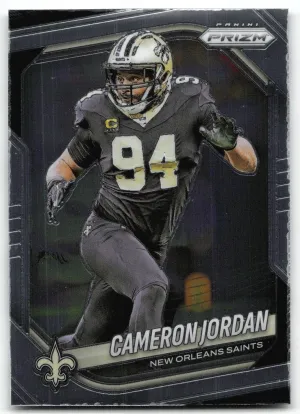 Cameron Jordan 2025 Panini Prizm Saints