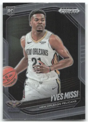 Yves Missi RC 2024-25 Panini Prizm Black Pelicans