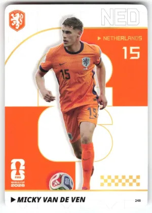 Micky van de Ven 2026 Panini x Kayou FIFA World Cup 2026 - Thin Cards