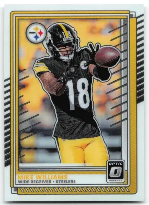 Mike Williams 2025 Donruss Optic Pittsburgh Steelers