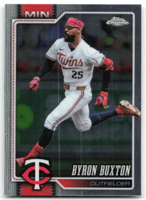 Byron Buxton 2026 Topps Chrome Minnesota Twins