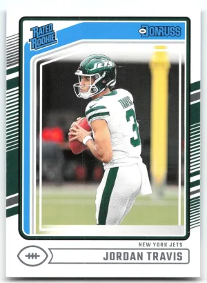 Jordan Travis Rookie 2024 Donruss New York Jets