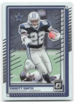 Emmitt Smith 2025 Donruss Optic Dallas Cowboys