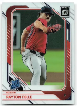 Payton Tolle RC 2026 Donruss Optic Red Sox