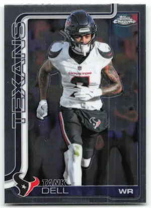 Tank Dell 2025 Topps Chrome Houston Texans