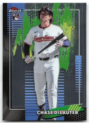 Chase DeLauter Rookie 2026 Finest Cleveland Guardians