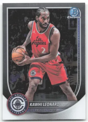 Kawhi Leonard 2025-26 Bowman Chrome Los Angeles Clippers