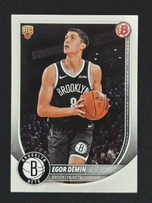 Egor Dëmin Rookie 2025-26 Finest Brooklyn Nets