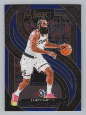 James Harden 2024-25 Panini Select Blue (Retail) Los Angeles Clippers