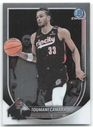 Toumani Camara 2025-26 Bowman Chrome Portland Trail Blazers
