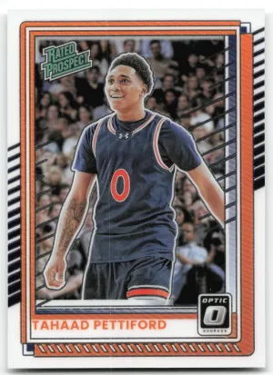 Tahaad Pettiford 2025-26 Donruss Optic Auburn Tigers