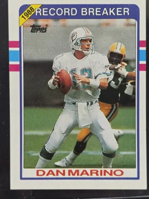 Dan Marino 1989 Topps Miami Dolphins