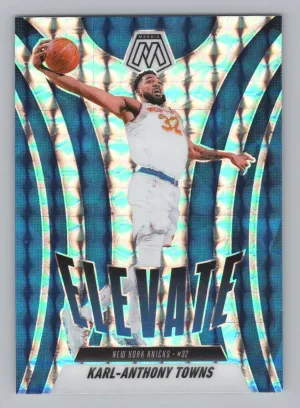 Karl-Anthony Towns 2021-22 Panini Mosaic Elevate Mosaic Minnesota Timberwolves