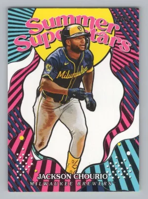 Jackson Chourio 2025 Topps Summer Superstars Milwaukee Brewers