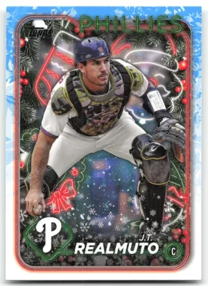 J.T. Realmuto 2024 Topps Holiday Philadelphia Phillies