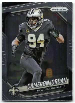 Cameron Jordan 2025 Panini Prizm Saints
