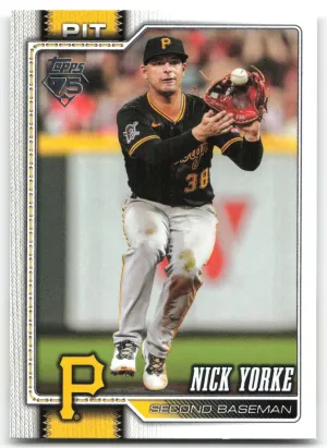 Nick Yorke 2026 Topps Pittsburgh Pirates