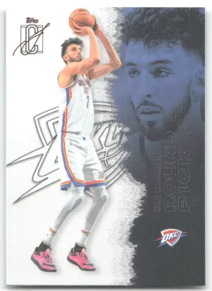 Chet Holmgren 2025-26 Topps Signature Class Oklahoma City Thunder