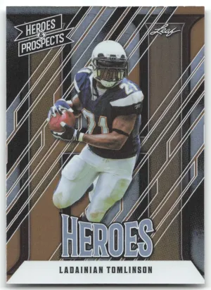 LaDainian Tomlinson 2024 Leaf Heroes & Prospects San Diego Chargers