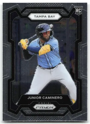 Junior Caminero Rookie 2024 Panini Prizm Tampa Bay Rays