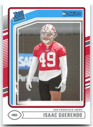 Isaac Guerendo RC 2024 Donruss 49ers