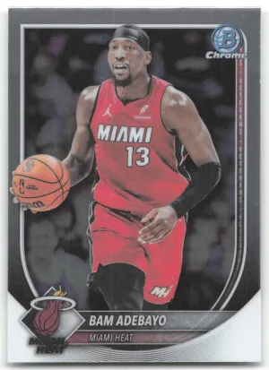 Bam Adebayo 2025-26 Bowman Chrome Miami Heat