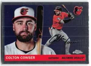 Colton Cowser 2025 Topps Chrome Platinum Baltimore Orioles