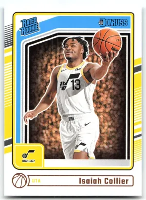 Isaiah Collier RC 2024-25 Donruss Utah Jazz