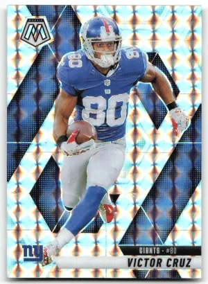 Victor Cruz 2025 Panini Mosaic Mosaic Giants