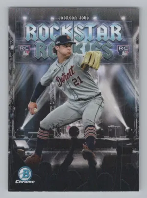 Jackson Jobe 2025 Bowman Rockstar Rookies Detroit Tigers