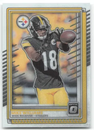 Mike Williams 2025 Donruss Optic Pittsburgh Steelers