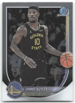 Jimmy Butler III 2025-26 Bowman Chrome Golden State Warriors